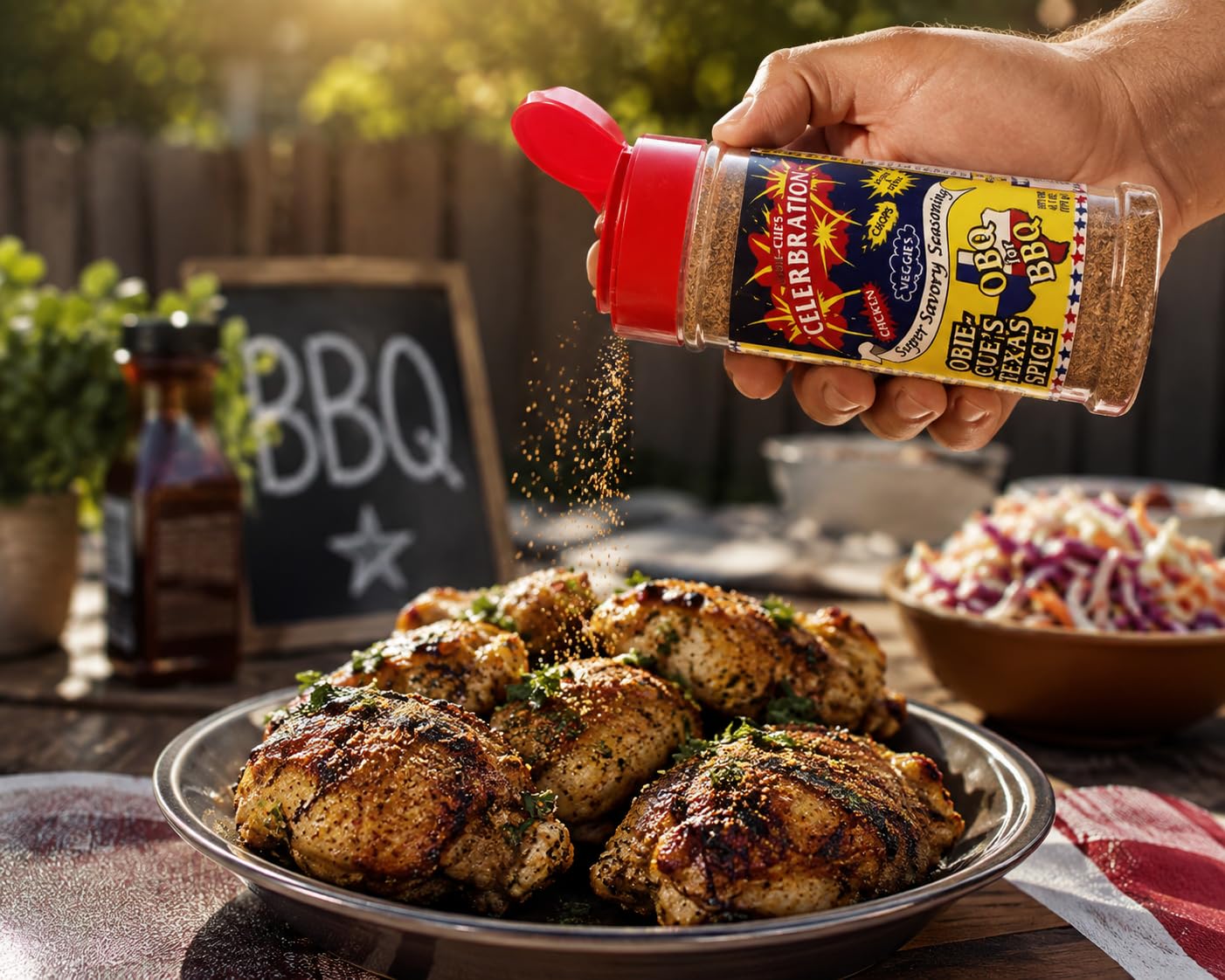 Amazon.com : Obie-Cue's Celerbration Super Savory Seasoning - 3X